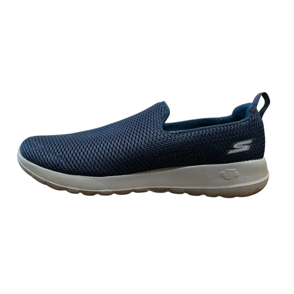 Skechers Men's Navy GoWalk GogaMax Slip-on Sneakers Size 10.5 Comfort Coastal